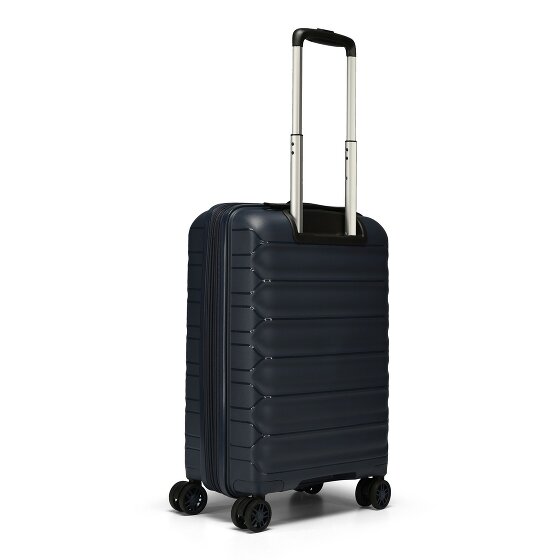 d&n Travel Line 4700 4 wheels Cabin trolley 55 cm with expansion pleat