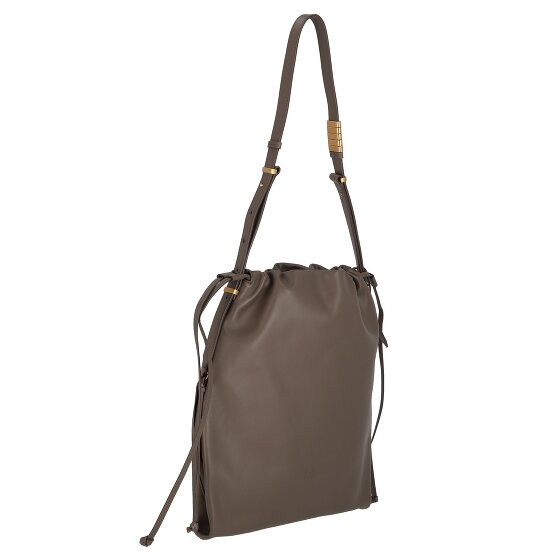 PINKO Slouchy Shoulder Bag Leather 31 cm