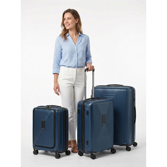 Redolz Essentials 14 4 wheels Suitcase set 3-piece Expandable
