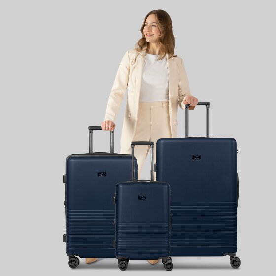 camel active Hanoi 4 wheels Suitcase set 3-piece with expansion pleat