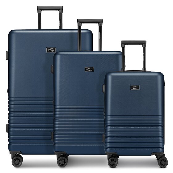 camel active Hanoi 4 wheels Suitcase set 3-piece with expansion pleat