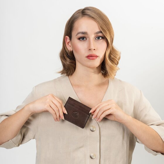 Farmhood Memphis Credit card case RFID protection Leather 10 cm