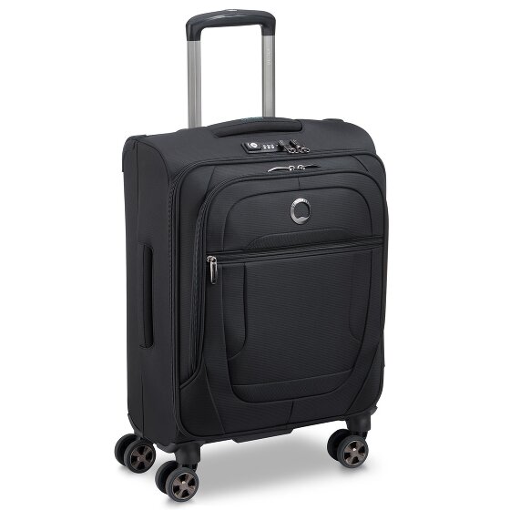 Delsey Paris Helium DLX 4 Roll Cabin Trolley Slim Line 55 cm