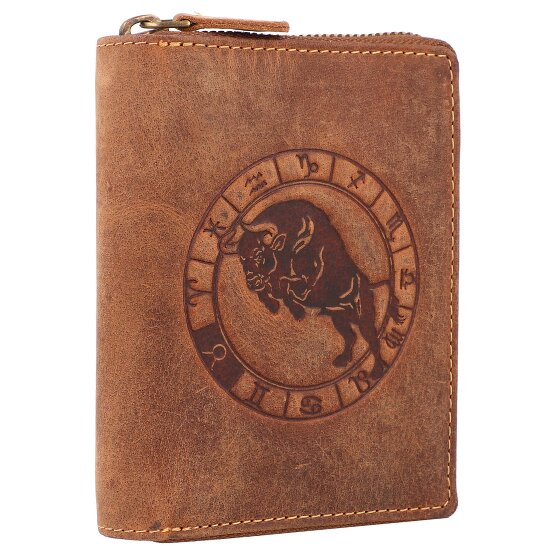 Greenburry Vintage zodiac wallet leather 10 cm
