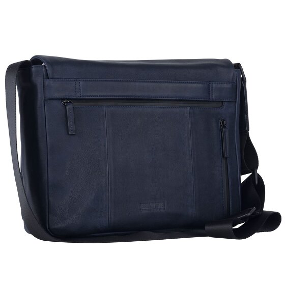 Leonhard Heyden The Hague Messenger Leather 37 cm Laptop compartment