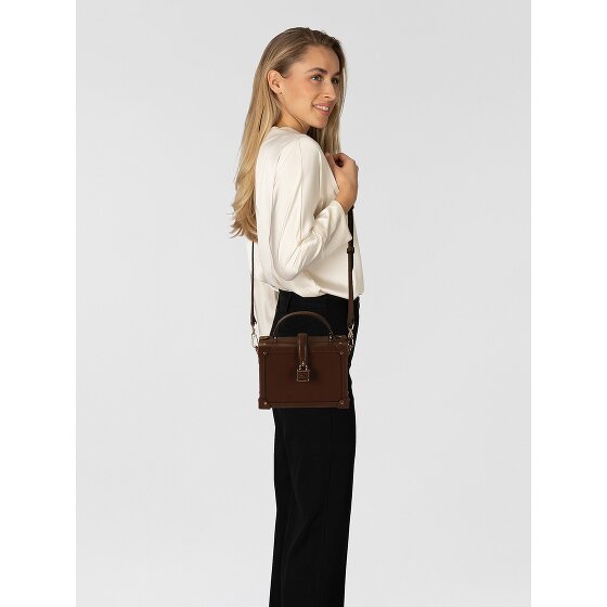 Karl Lagerfeld Autograph Mini Bag Handbag Leather 17.5 cm