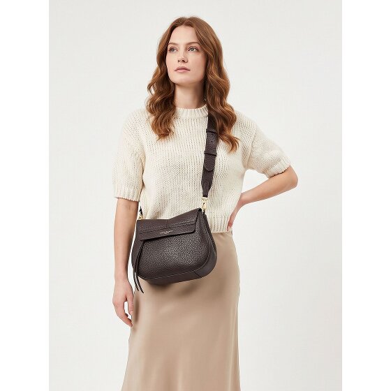 Gianni Chiarini Helena Round Shoulder Bag Genuine Leather 26 cm