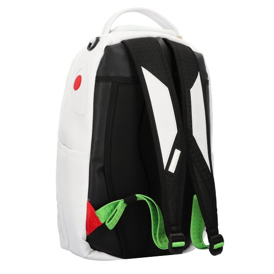 Sprayground Italy Racing Stripes White Daypack 46 cm Laptop compartment