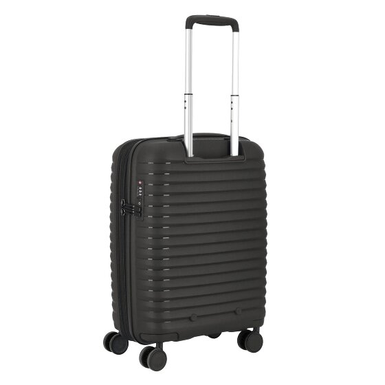 d&n Travel Line 4500 4 wheels Cabin trolley S 55 cm with expansion pleat