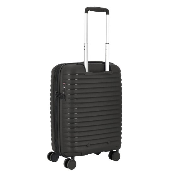 d&n Travel Line 4500 4 wheels Cabin suitcase S 55 cm Expandable