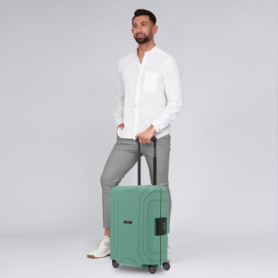 Redolz Essentials 15 4-roll cabin trolley 55 cm with three-point closure