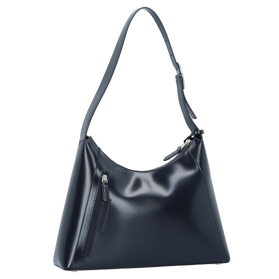 Picard Black Tie Shoulder Bag Leather 34 cm