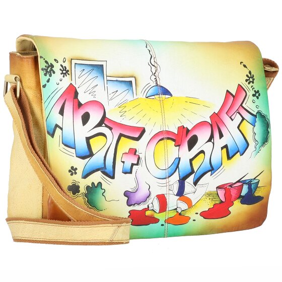 Greenland Nature Art+Craft Messenger leather 41 cm