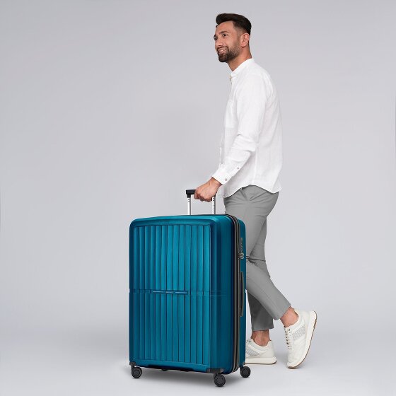 Pactastic Collection 01 4 wheels Trolley L 76 cm with expansion pleat