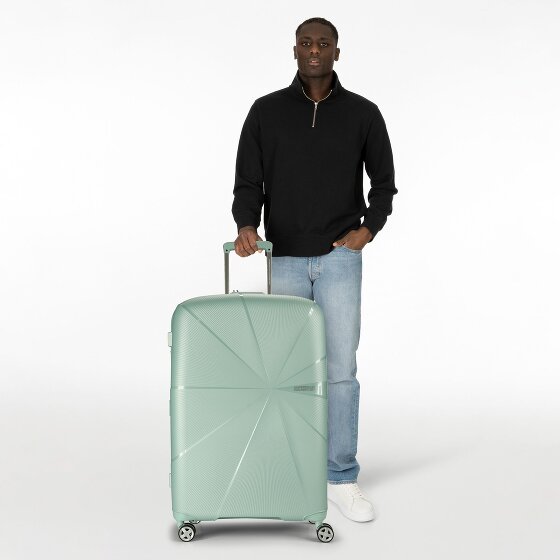 American Tourister Starvibe 4 wheels Trolley 77 cm with expansion pleat