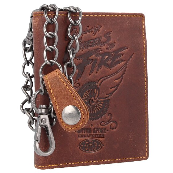 Greenburry Racing Collection Richmond wallet RFID leather 10 cm