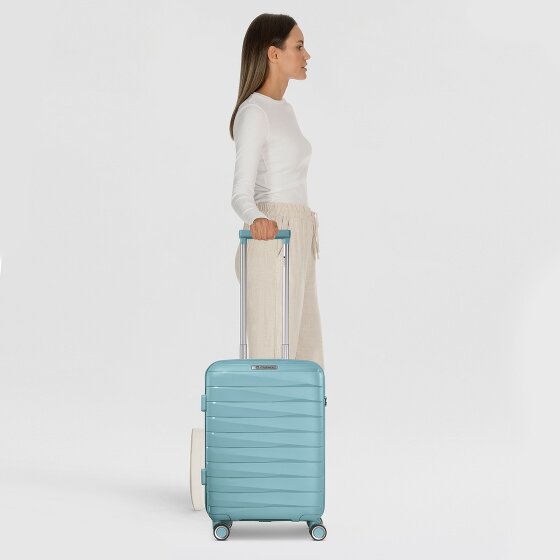 Franky London 4 wheels Cabin trolley S 55 cm with expansion pleat