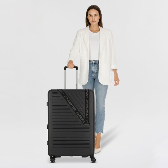 American Tourister Dynabelt 4 wheels Trolley 77 cm with expansion pleat