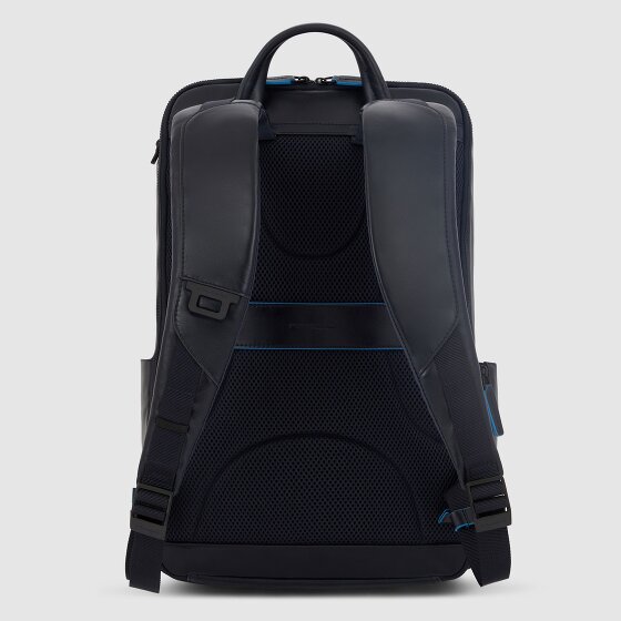 Piquadro Blue Square Revamp Business backpack RFID protection Leather 43 cm Laptop compartment