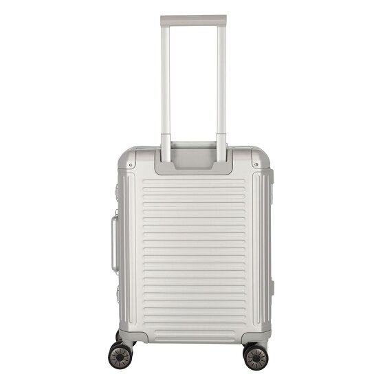 Travelite Next 4-wheel Aluminum Cabin suitcase, 55 cm, with Laptop Compartment