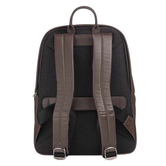 DuDu New York Daypack Genuine Leather 41 cm Laptop compartment