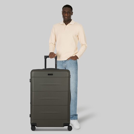 Police London 4 wheels Trolley 74 cm Expandable