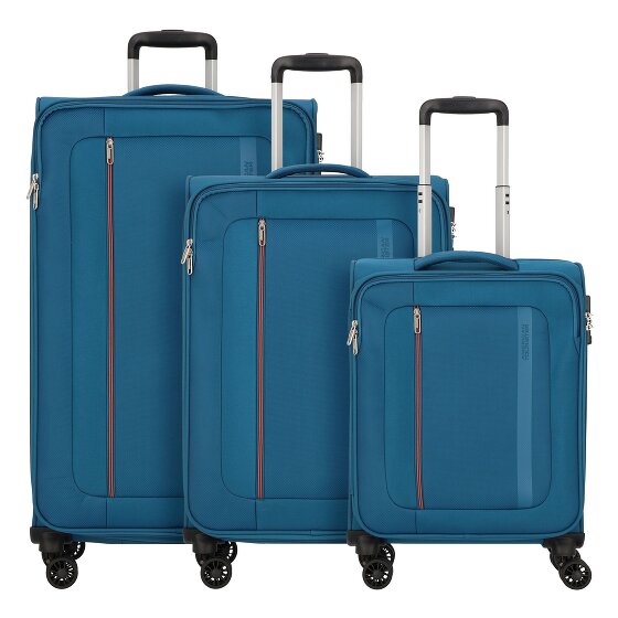 American Tourister Blazing Ride 4 wheels Suitcase set 3-piece with expansion pleat