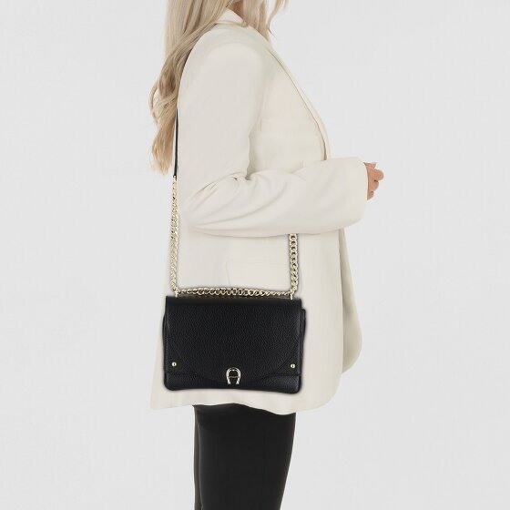 Aigner Diadora Shoulder bag Leather 25.5 cm