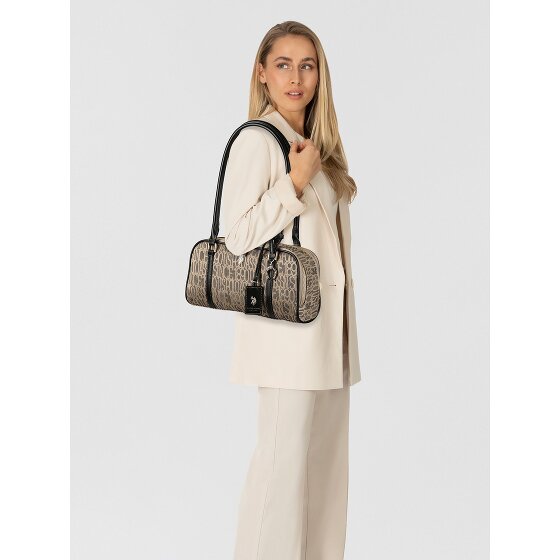 U.S. Polo Assn. Jacquard Shoulder Bag 29 cm