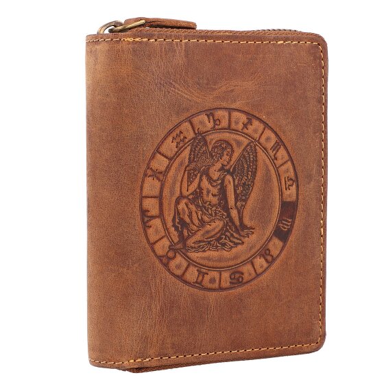 Greenburry Vintage zodiac wallet leather 10 cm