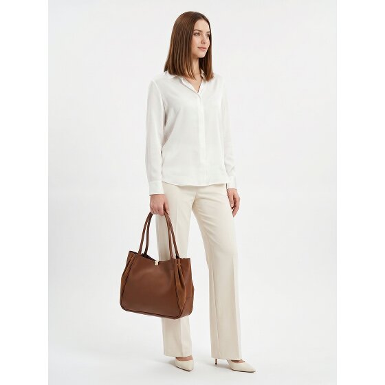 Coccinelle Pansy Shoulder Bag Genuine Leather 34 cm