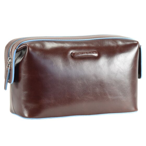 Piquadro Blue Square Toilet bag Leather 23 cm