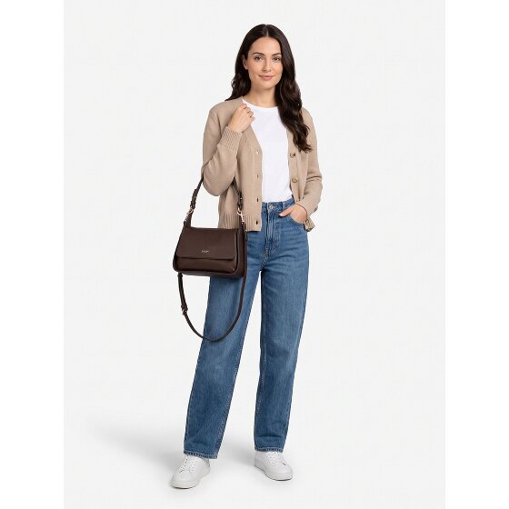 Joop! Lipari Metallo Liah Shoulder Bag Genuine Leather 25 cm