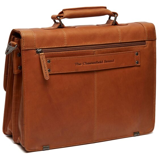 The Chesterfield Brand Stuttgart Briefcase Leather 38 cm Laptop compartment