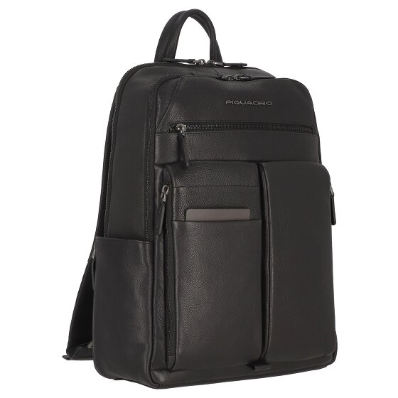 Piquadro Paavo Daypack Leather 43 cm Laptop compartment