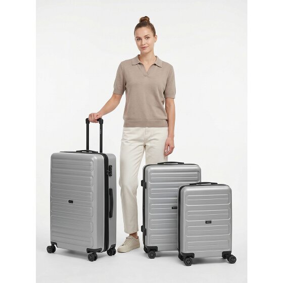 Redolz Essentials 08 3-SET 4 wheels Suitcase set 3-piece