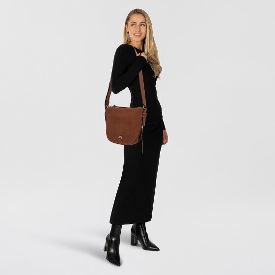 PINKO Zip Around Shoulder bag Leather 28 cm