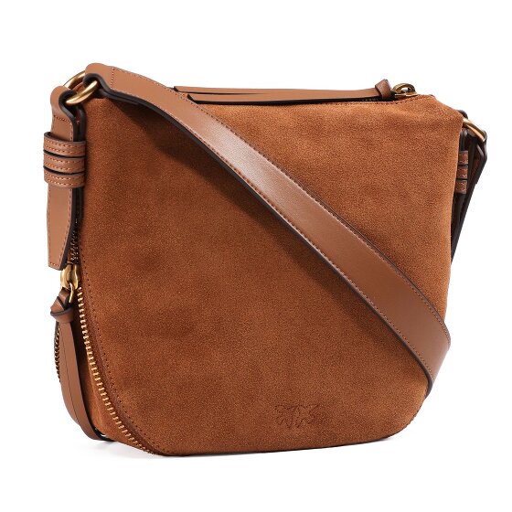 PINKO Zip Around Shoulder bag Leather 28 cm
