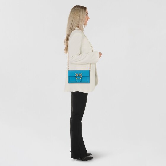 PINKO Love One Clutch bag Leather 19 cm