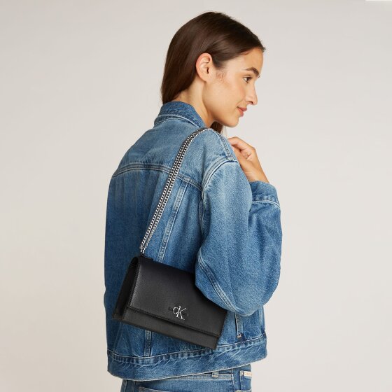 Calvin Klein Jeans Minimal Monogram Shoulder bag 21 cm Calvin Klein Jeans Minimal Monogram Shoulder bag 21 cm