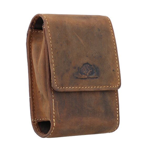 Greenburry Vintage cigarette case leather 7.5 cm