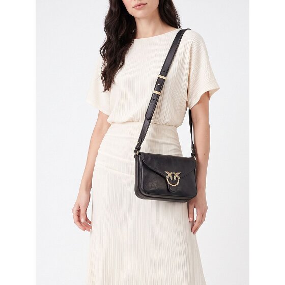PINKO Love Satchel Mini Shoulder bag Genuine Leather 21 cm