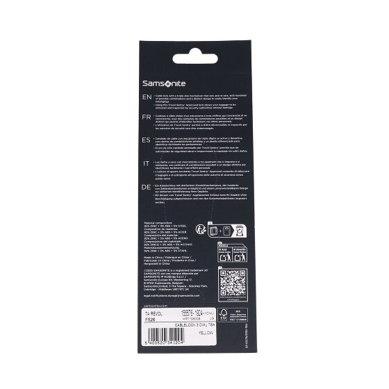 Samsonite Ta Revolution Luggage lock with combination lock 6 cm