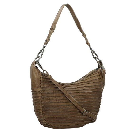FredsBruder Riffle Flowow shoulder bag leather 43 cm
