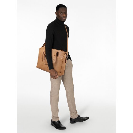 Burkely Soft Skylar Shopper Bag Genuine Leather 40 cm Laptop compartment