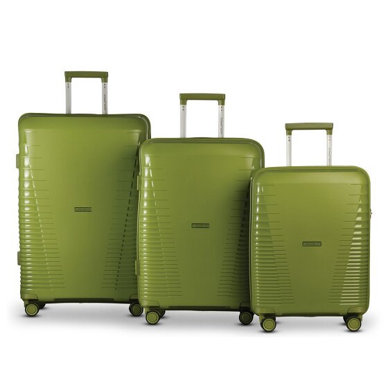 Worldpack Havanna 4 wheels Suitcase set 3-piece
