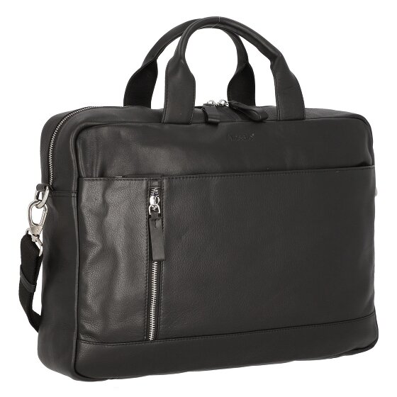 Alassio Tiber briefcase leather 41 cm laptop compartment