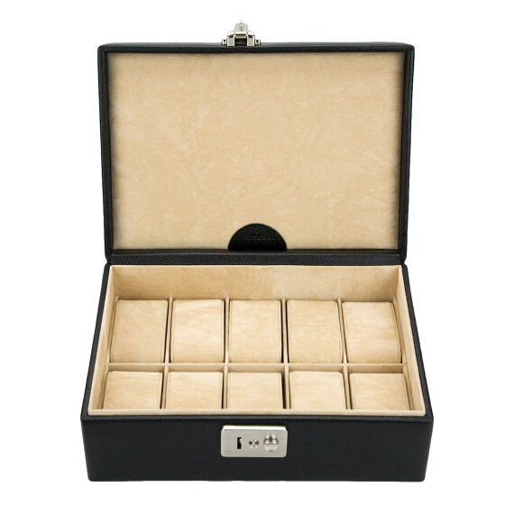 Windrose Beluga Jewelry box Leather 24 cm