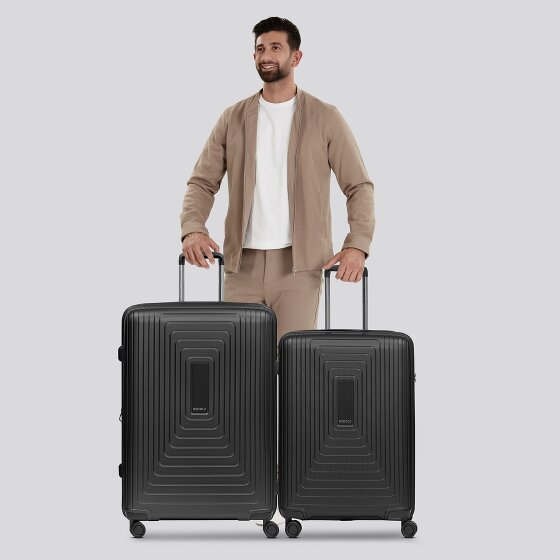 Redolz Essentials 14 4 wheels Suitcase set 2-piece with expansion pleat