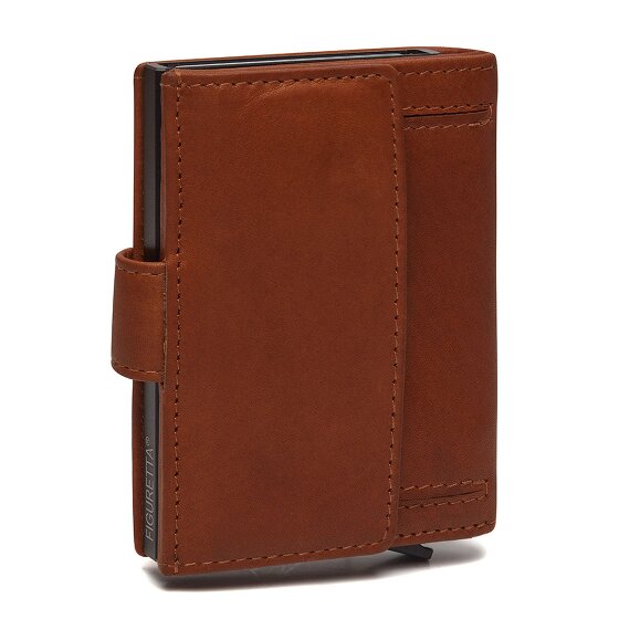 The Chesterfield Brand Leipzig Credit card case RFID protection Leather 7.5 cm